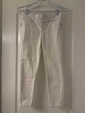 White Stretch Skinny Jeans